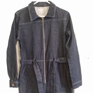 Find. Blue Jean Jumper sz L